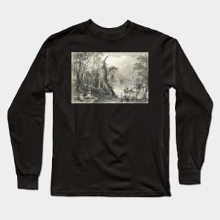 Innisfallen Lake Killarney, Ireland 1841 Long Sleeve T-Shirt